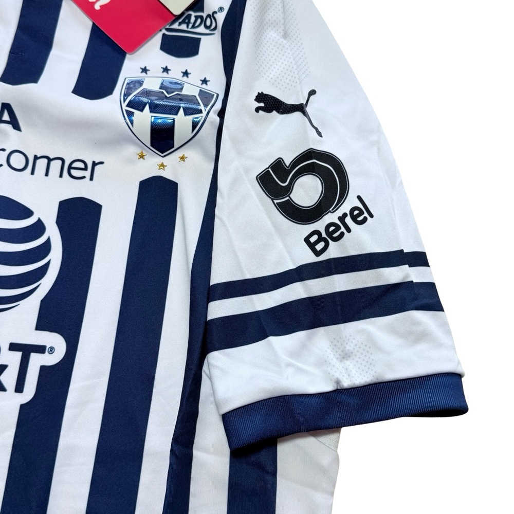 NWT Kids PUMA MONTERREY RAYADOS HOME JERSEY Soccer - Picture 6 of 8
